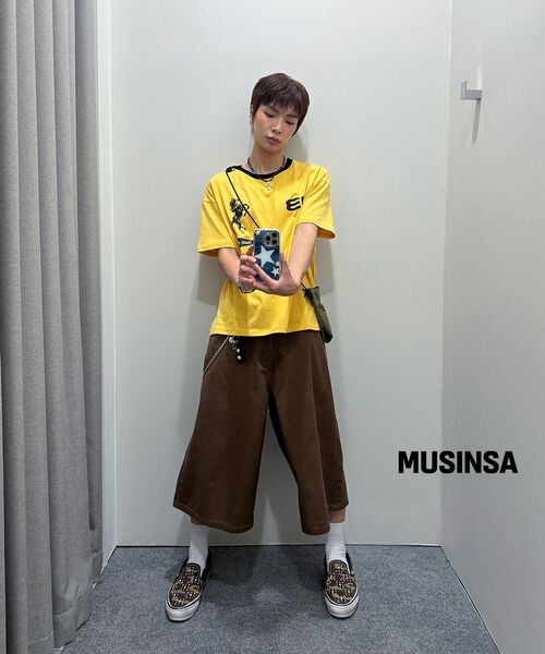 AMOU(アモウ)の「Sporty Horse Half T-shirts YELLOW(Tシャツ/カットソー・レディース・その他・3/2/1)」の15枚目の写真