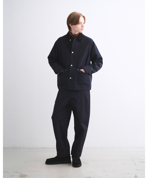 Traditional Weatherwear(トラディショナルウェザーウェア)の「UNIONSLACKS 112(スラックス・メンズ・ネイビー/セージグリーン/ブラック/ライトベージュ・S/XS/M)」の8枚目の写真