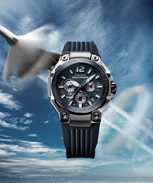 G-SHOCK(ジーショック)の「G-SHOCK/ジーショック 腕時計 "MASTER OF G-AIR" GWR-B3000A-2AJF(アナログ腕時計・メンズ・ネイビー・FREE)」の2枚目の写真