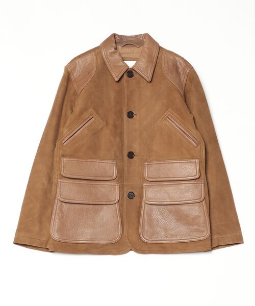 Banana Republic（バナナリパブリック）の「スエード チョアコート（その他アウター・メンズ・イエロー・XL/L/M/S）」の3枚目の写真