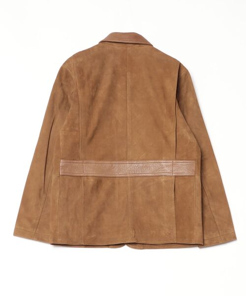 Banana Republic（バナナリパブリック）の「スエード チョアコート（その他アウター・メンズ・イエロー・XL/L/M/S）」の4枚目の写真