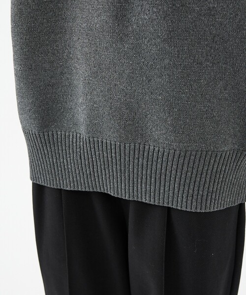 FORTUNA HOMME（フォルトゥナオム）の「【FORTUNA/フォルトゥナ】ECOTEC-Knit イージーケア ウォッシャブル クルーネック ニット / ユニセックス / FHKT-0213（ニット/セーター・メンズ・ブラック/グレー/ブラウン/グレイッシュベージュ・M/L）」の18枚目の写真