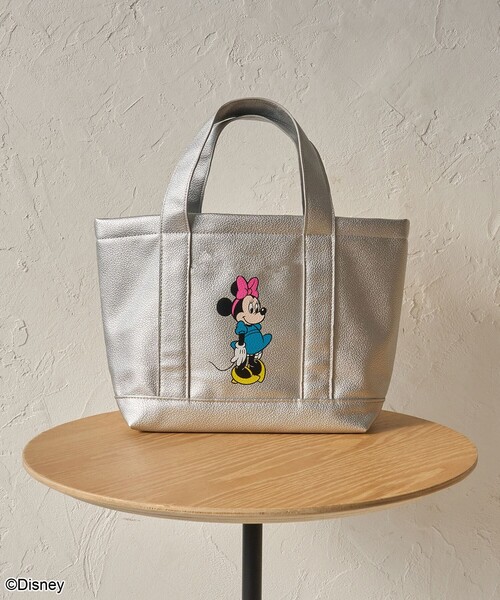 coen(コーエン)の「【MICKEY(ミッキー)/別注】レザーライクミニトートバッグ(トートバッグ・レディース・その他1/ブラック/レッド/シルバー/その他2/その他6/その他3/その他4/その他5・FREE)」の4枚目の写真