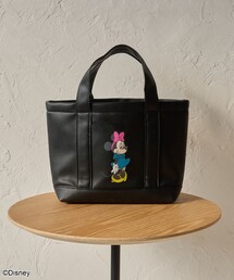 【MICKEY(ミッキー)/別注】レザーライクミニトートバッグ
