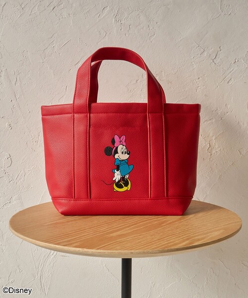 coen(コーエン)の「【MICKEY(ミッキー)/別注】レザーライクミニトートバッグ(トートバッグ・レディース・その他1/ブラック/レッド/シルバー/その他2/その他6/その他3/その他4/その他5・FREE)」の6枚目の写真