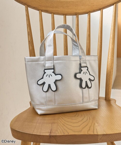 coen(コーエン)の「【MICKEY(ミッキー)/別注】レザーライクミニトートバッグ(トートバッグ・レディース・その他1/ブラック/レッド/シルバー/その他2/その他6/その他3/その他4/その他5・FREE)」の7枚目の写真