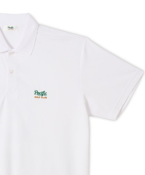 Pacific GOLF CLUB(パシフィックゴルフクラブ)の「【MEN】GOLF & SHAVED ICE POLO SHIRT(ポロシャツ・メンズ・オレンジ系/レッド系・S/M/L/XL)」の4枚目の写真