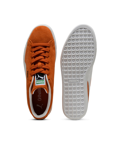 PUMA(プーマ)の「PUMA プーマ ユニセックス スウェード クラシック スニーカー(スニーカー・メンズ・レッド/ネイビー/ブラック×ホワイト/スモークピンク/ミント/ダークブラウン系/オレンジ/ブラック・26.0cm/27.0cm/25.5cm/24.0cm/24.5cm/23.0cm/23.5cm/25.0cm/26.5cm/22.5cm/27.5cm/28.0cm/28.5cm/29.0cm/30.0cm/22.0cm)」の11枚目の写真