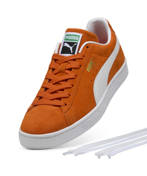 PUMA(プーマ)の「PUMA プーマ ユニセックス スウェード クラシック スニーカー(スニーカー・メンズ・レッド/ネイビー/ブラック×ホワイト/スモークピンク/ミント/ダークブラウン系/オレンジ/ブラック・26.0cm/27.0cm/25.5cm/24.0cm/24.5cm/23.0cm/23.5cm/25.0cm/26.5cm/22.5cm/27.5cm/28.0cm/28.5cm/29.0cm/30.0cm/22.0cm)」の13枚目の写真
