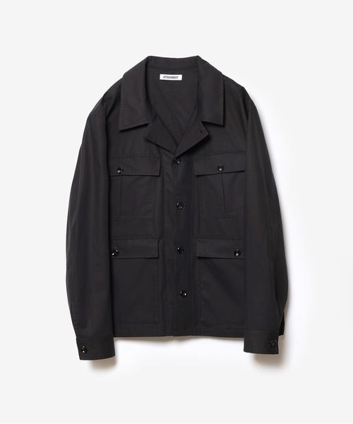 ATTACHMENT（アタッチメント）の「CO WEATHER HUNTING JKT（デニムパンツ・メンズ・ライトグレー/ブラック・2/3）」の2枚目の写真