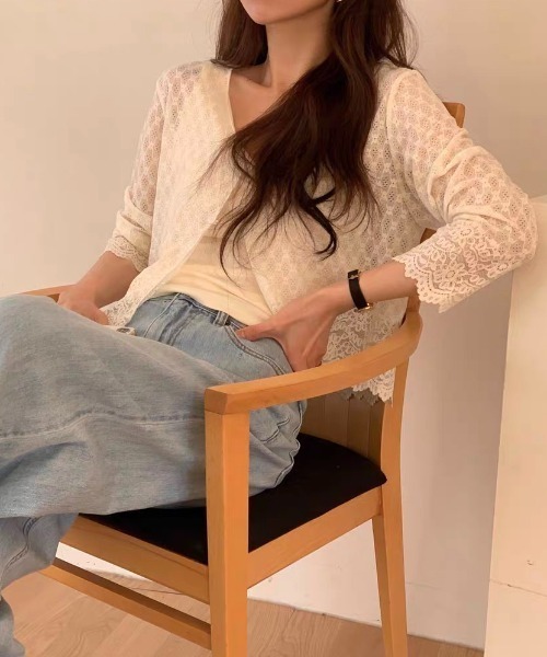 FAVORITO(ファヴォリート)の「シングルブレストトップス(その他トップス・レディース・オフホワイト・F)」の3枚目の写真