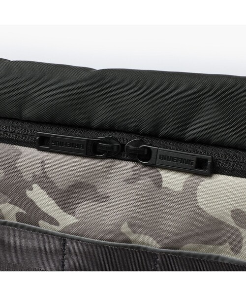 BRIEFING(ブリーフィング)の「MFC MESSENGER (Sサイズ) CAMO(ショルダーバッグ・メンズ・チャコール・FREE)」の8枚目の写真