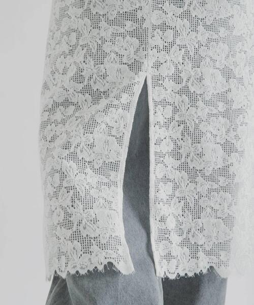 THE GOODLAND MARKET(ザグッドランドマーケット)の「cwtch ORGANIC COTTON LACE SKIRT(スカート・レディース・ブラック/ホワイト・1/2)」の6枚目の写真
