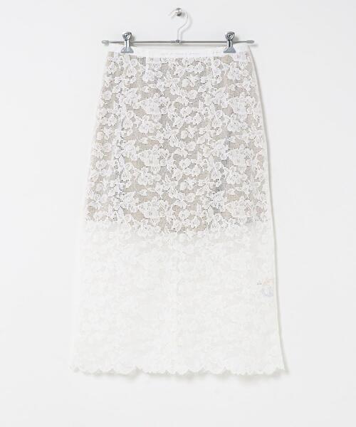 THE GOODLAND MARKET(ザグッドランドマーケット)の「cwtch ORGANIC COTTON LACE SKIRT(スカート・レディース・ブラック/ホワイト・1/2)」の5枚目の写真