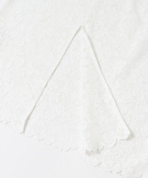 THE GOODLAND MARKET(ザグッドランドマーケット)の「cwtch ORGANIC COTTON LACE SKIRT(スカート・レディース・ブラック/ホワイト・1/2)」の10枚目の写真