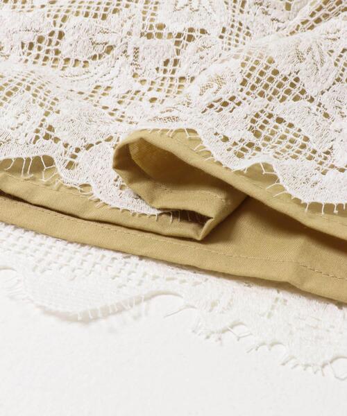 THE GOODLAND MARKET(ザグッドランドマーケット)の「cwtch ORGANIC COTTON LACE SKIRT(スカート・レディース・ブラック/ホワイト・1/2)」の11枚目の写真