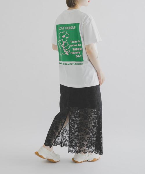 THE GOODLAND MARKET(ザグッドランドマーケット)の「cwtch ORGANIC COTTON LACE SKIRT(スカート・レディース・ブラック/ホワイト・1/2)」の19枚目の写真
