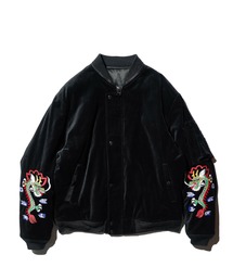 THRIFTY LOOK | THRIFTY LOOK / スリフティールック KOREAN SOUVENIR PADDED JACKET コリアン スーベニア パデッドジャケット(ブルゾン)