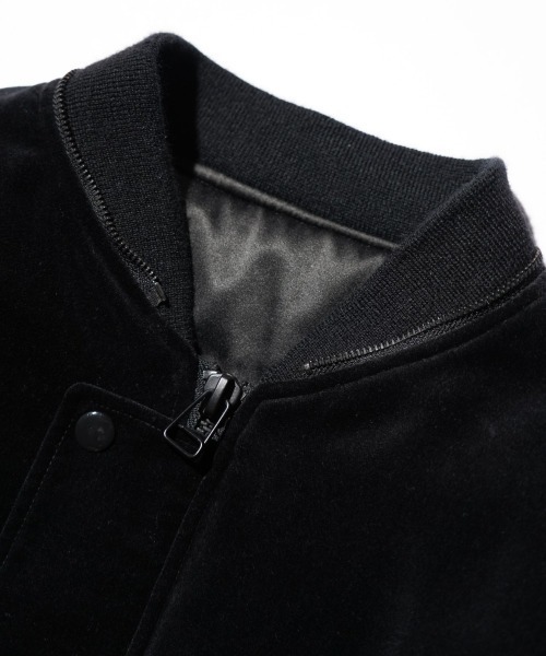 THRIFTY LOOK(スリフティールック)の「THRIFTY LOOK / スリフティールック KOREAN SOUVENIR PADDED JACKET コリアン スーベニア パデッドジャケット(ブルゾン・メンズ・ブラック系その他/ブラック・MEDIUM/LARGE)」の3枚目の写真