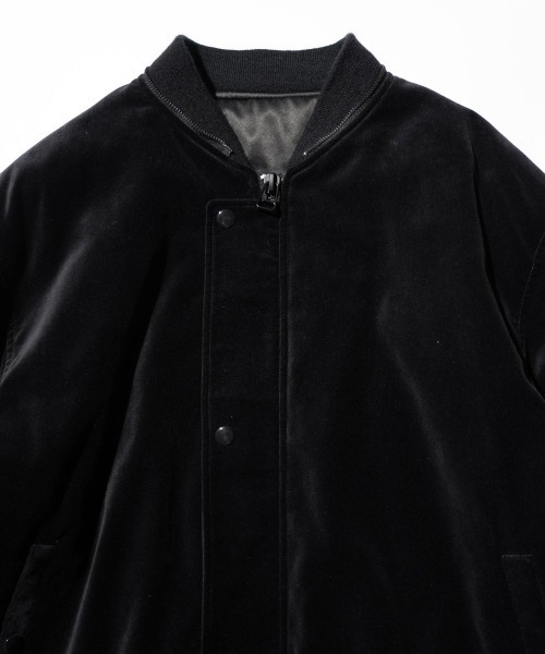 THRIFTY LOOK(スリフティールック)の「THRIFTY LOOK / スリフティールック KOREAN SOUVENIR PADDED JACKET コリアン スーベニア パデッドジャケット(ブルゾン・メンズ・ブラック系その他/ブラック・MEDIUM/LARGE)」の4枚目の写真