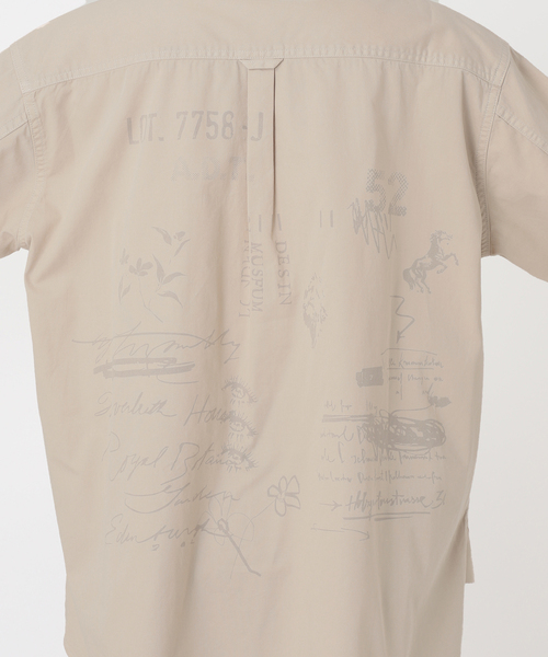 B.C STOCK(ベーセーストック)の「ウォッシャブル / DU JOUR / デュ ジュール JEAN NOMADS SHIRT(シャツ/ブラウス・レディース・ベージュ/ネイビー・FREE)」の21枚目の写真