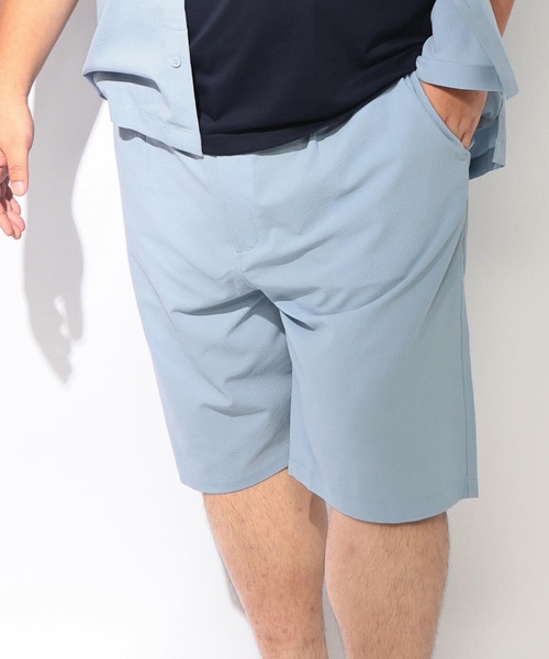 B&T CLUB(ビーティークラブ)の「セットアップ 可能 ハーフパンツ ショートパンツ 短パン メンズ 大きいサイズ 無地 爽多 ストレッチ タック ショーツ B&T CLUB ビーアンドティークラブ(その他パンツ・メンズ・ブラック/ベージュ/サックスブルー・X1(3L~4L)/X4(8L~9L)/X3(6L~7L)/X2(4L~5L))」の6枚目の写真