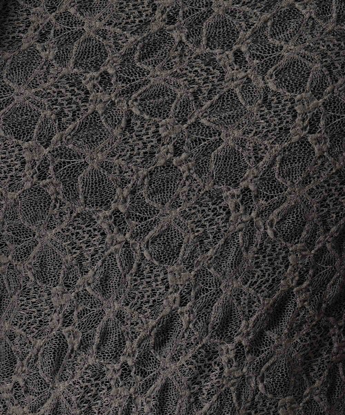 Elura(エルーラ)の「ストレッチレースプルオーバー/1067912(Tシャツ/カットソー・レディース・ブラック/チャコールグレー/オフホワイト・FREE)」の16枚目の写真