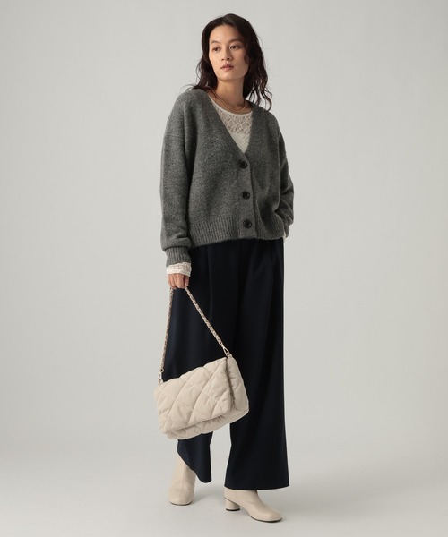 Elura(エルーラ)の「ストレッチレースプルオーバー/1067912(Tシャツ/カットソー・レディース・ブラック/チャコールグレー/オフホワイト・FREE)」の17枚目の写真