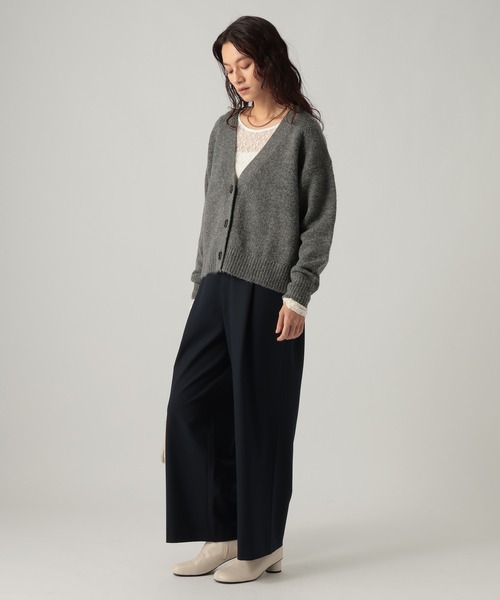 Elura(エルーラ)の「ストレッチレースプルオーバー/1067912(Tシャツ/カットソー・レディース・ブラック/チャコールグレー/オフホワイト・FREE)」の18枚目の写真