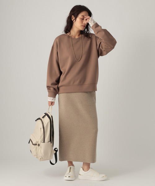 Elura(エルーラ)の「ストレッチレースプルオーバー/1067912(Tシャツ/カットソー・レディース・ブラック/チャコールグレー/オフホワイト・FREE)」の21枚目の写真