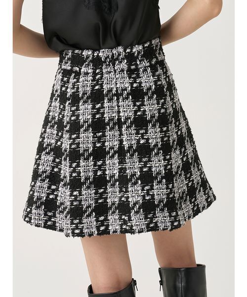 SNIDEL(スナイデル)の「【セットアップ対応】ツイードミニスカショーパン(その他パンツ・レディース・マルチ/ブラック/ホワイト・1/0)」の22枚目の写真