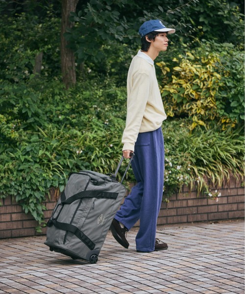 UMBRO(アンブロ)の「umbro/アンブロ 6M10 ボストンキャリーバッグ 20283(スーツケース/キャリーバッグ・メンズ・ブラック/モスグリーン・FREE)」の14枚目の写真