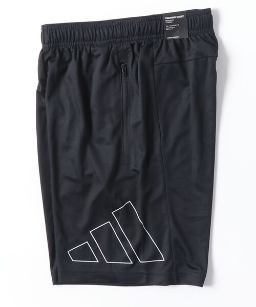 adidas(アディダス)の「ワークアウト エッセンシャルズ ベース ピケ ビッグロゴ ショーツ / ハーフパンツ / アディダス adidas(その他パンツ・メンズ・ブラック・XS(7inch)/3XL(7inch)/2XL(7inch)/XL(7inch)/S(7inch)/M(7inch)/L(7inch))」の3枚目の写真