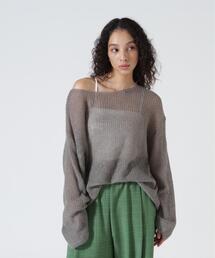 YENN（イエン）SHEER MOHAIR KNIT PO /Y263-91101
