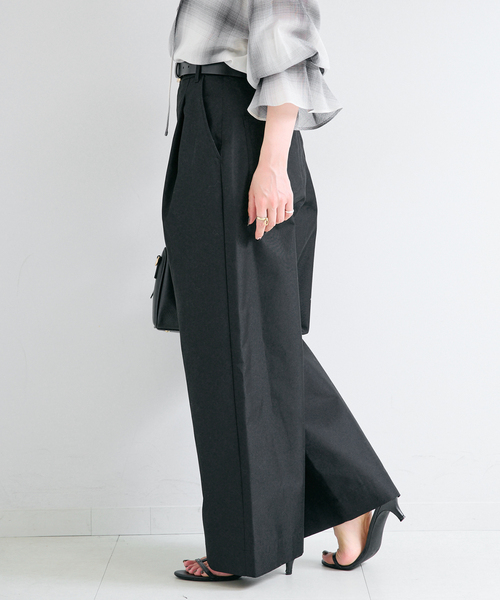 B.C STOCK(ベーセーストック)の「ウォッシャブル / ツイルチノパンツ(チノパンツ・レディース・ブラック/ベージュ・SMALL/MEDIUM)」の22枚目の写真