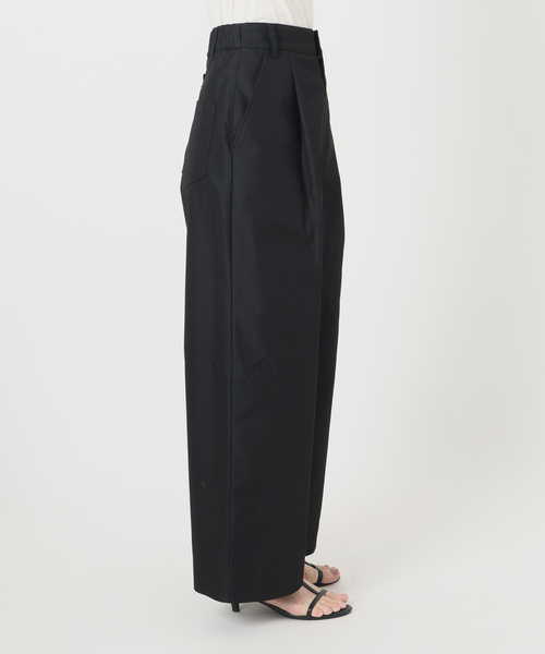 B.C STOCK(ベーセーストック)の「ウォッシャブル / ツイルチノパンツ(チノパンツ・レディース・ブラック/ベージュ・SMALL/MEDIUM)」の4枚目の写真
