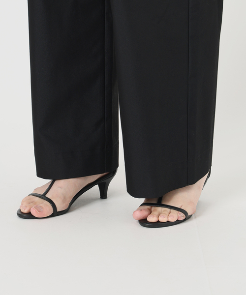 B.C STOCK(ベーセーストック)の「ウォッシャブル / ツイルチノパンツ(チノパンツ・レディース・ブラック/ベージュ・SMALL/MEDIUM)」の8枚目の写真
