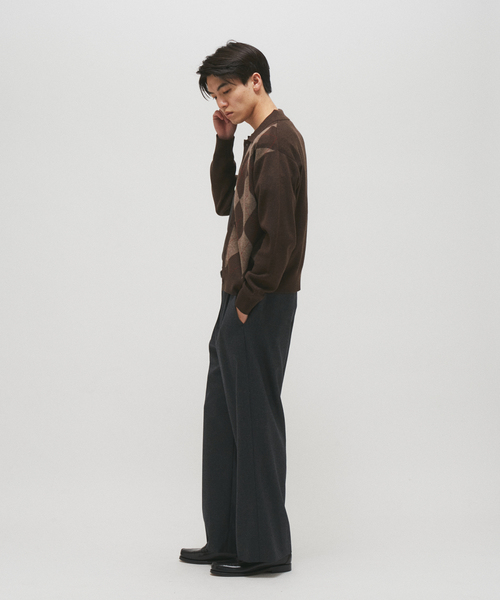 JOURNAL STANDARD(ジャーナルスタンダード)の「レトロ ジャガード カラー ニット カーディガン(カーディガン/ボレロ・メンズ・ブラック/ネイビー/ブラウン・MEDIUM/LARGE)」の14枚目の写真