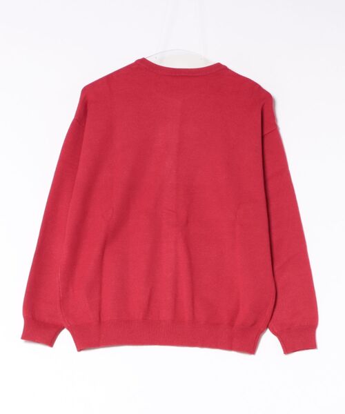 antiqua(アンティカ)の「マシュマロタッチ ニット カーディガン(ニット/セーター・レディース・ホワイト系その他/ブルー/ライム/ブラック/レッド/杢グレー/ピンク・P/R)」の8枚目の写真