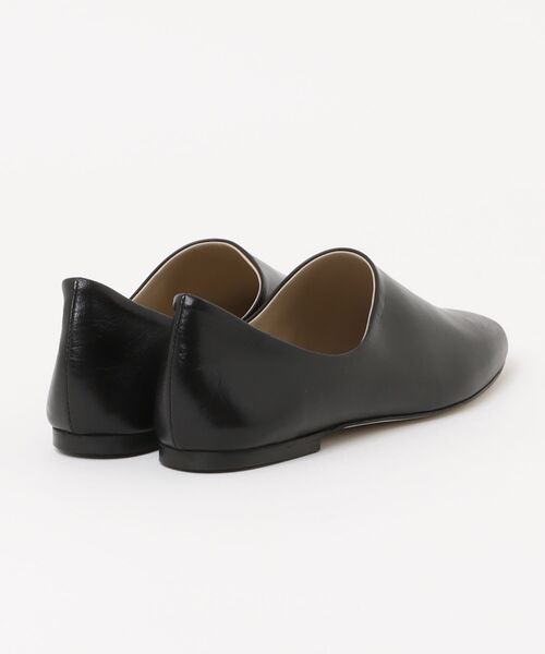 CORSO ROMA,9(コルソローマ)の「【CORSO ROMA,9/コルソローマノーヴェ】flat shoes(パンプス・レディース・ボルドー/ブラック/ホワイト・36/37)」の4枚目の写真