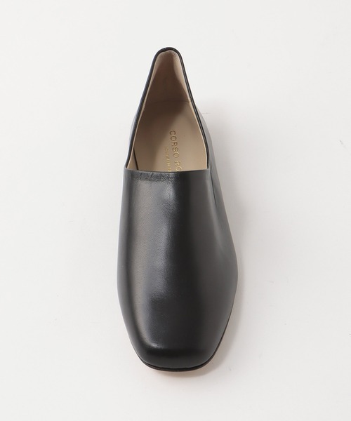 CORSO ROMA,9(コルソローマ)の「【CORSO ROMA,9/コルソローマノーヴェ】flat shoes(パンプス・レディース・ボルドー/ブラック/ホワイト・36/37)」の16枚目の写真