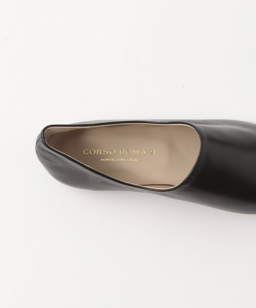 CORSO ROMA,9(コルソローマ)の「【CORSO ROMA,9/コルソローマノーヴェ】flat shoes(パンプス・レディース・ボルドー/ブラック/ホワイト・36/37)」の18枚目の写真