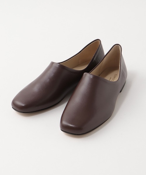 CORSO ROMA,9(コルソローマ)の「【CORSO ROMA,9/コルソローマノーヴェ】flat shoes(パンプス・レディース・ボルドー/ブラック/ホワイト・36/37)」の11枚目の写真
