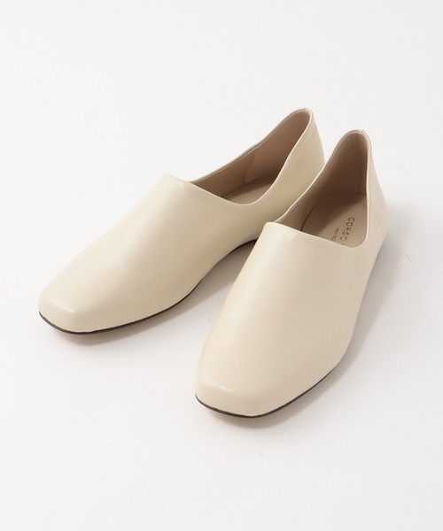 CORSO ROMA,9(コルソローマ)の「【CORSO ROMA,9/コルソローマノーヴェ】flat shoes(パンプス・レディース・ボルドー/ブラック/ホワイト・36/37)」の9枚目の写真