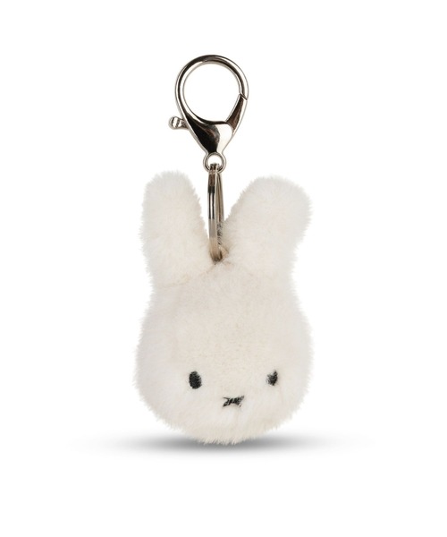 Dick Bruna(ディックブルーナ)の「BON TON TOYS NEW Miffy Keychain Fuzzy(キーホルダー・レディース・オフホワイト/ベージュ/グレー系その他/ラベンダー・FREE)」の2枚目の写真