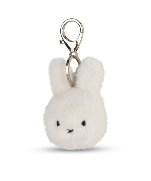 Dick Bruna(ディックブルーナ)の「BON TON TOYS NEW Miffy Keychain Fuzzy(キーホルダー・レディース・オフホワイト/ベージュ/グレー系その他/ラベンダー・FREE)」の5枚目の写真