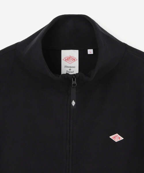 DANTON(ダントン)の「DANTON | フリース ジップアップブルゾン MEN(ブルゾン・メンズ・ブラック/チャコール・M/L)」の5枚目の写真