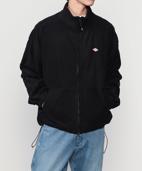DANTON(ダントン)の「DANTON | フリース ジップアップブルゾン MEN(ブルゾン・メンズ・ブラック/チャコール・M/L)」の1枚目の写真