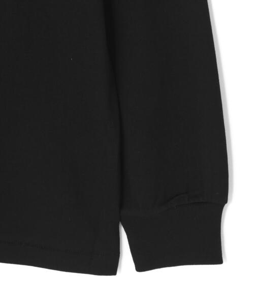 HANES(ヘインズ)の「Hanes/ヘインズ/T-SHIRTS KURO クルーネックTシャツ(Tシャツ/カットソー・レディース・ブラック・S/M/L/XL)」の5枚目の写真