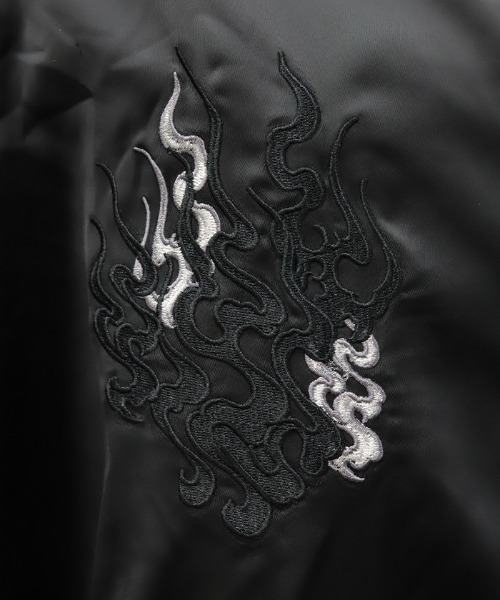axes femme(アクシーズファム)の「九尾狐刺繍スカジャン(その他アウター・レディース・レッドパープル/ローズ/ブラック・FREE)」の15枚目の写真